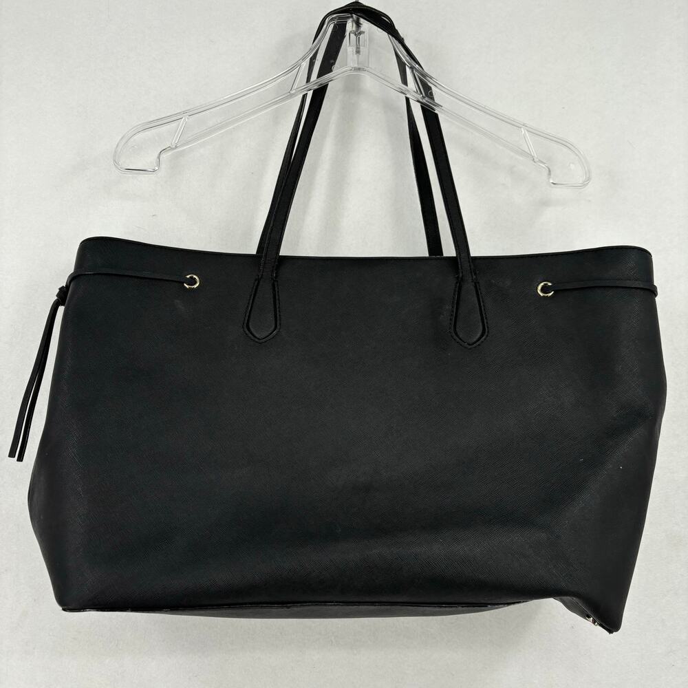 Kate Spade Tote Bag Black Ari Laurel Way Saffiano Leather Large Shoulder Handbag - Picture 9 of 15